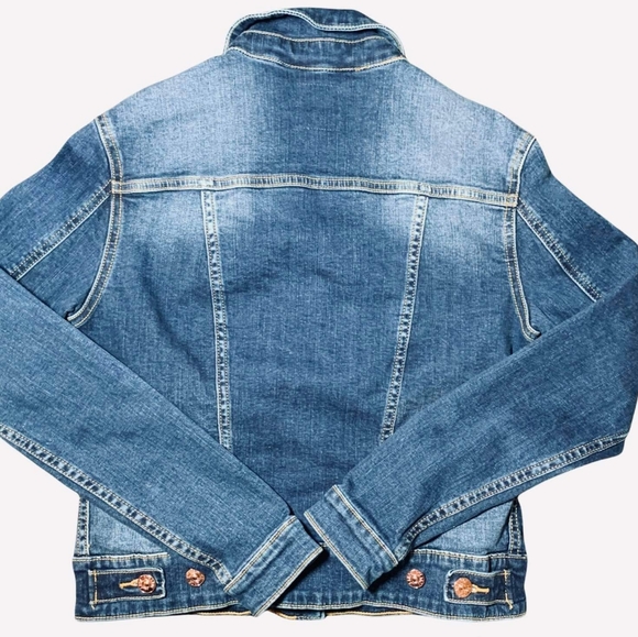 Women's LULAROE Jean Jacket Size XSmall - Picture 2 of 5